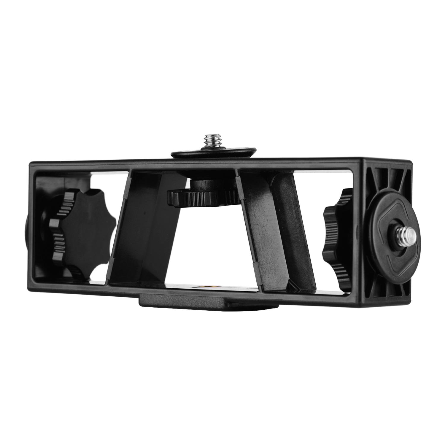 Giá đỡ phát sóng trực tiếp đa năng Bộ điều hợp gắn vít ba 1/4 inch cho điện thoại thông minh Đèn LED
