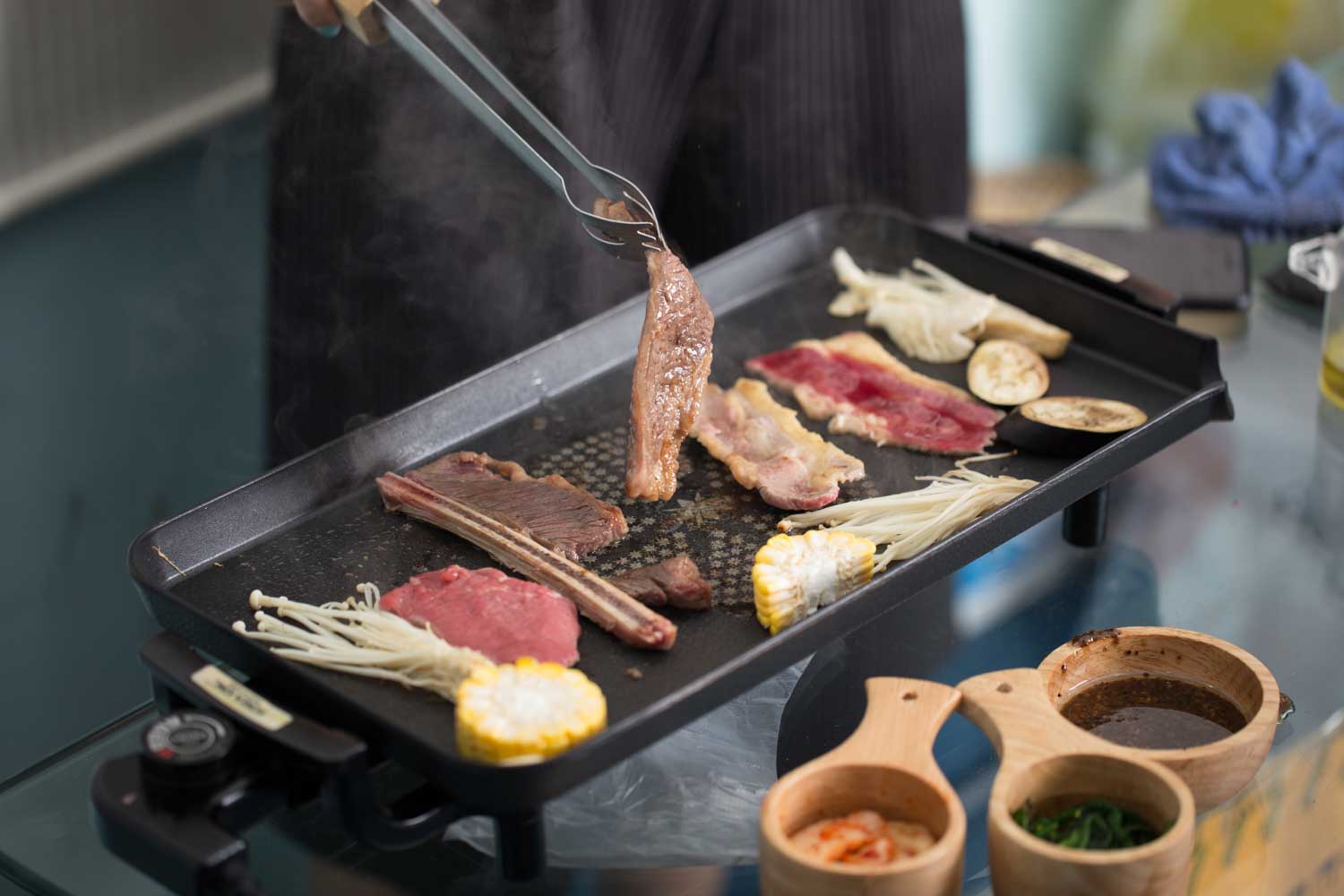 [Chỉ Giao HCM] - Combo Ba Chỉ Bò Úc Nướng kèm Sốt Ướp BBQ Hàn Quốc - 500g