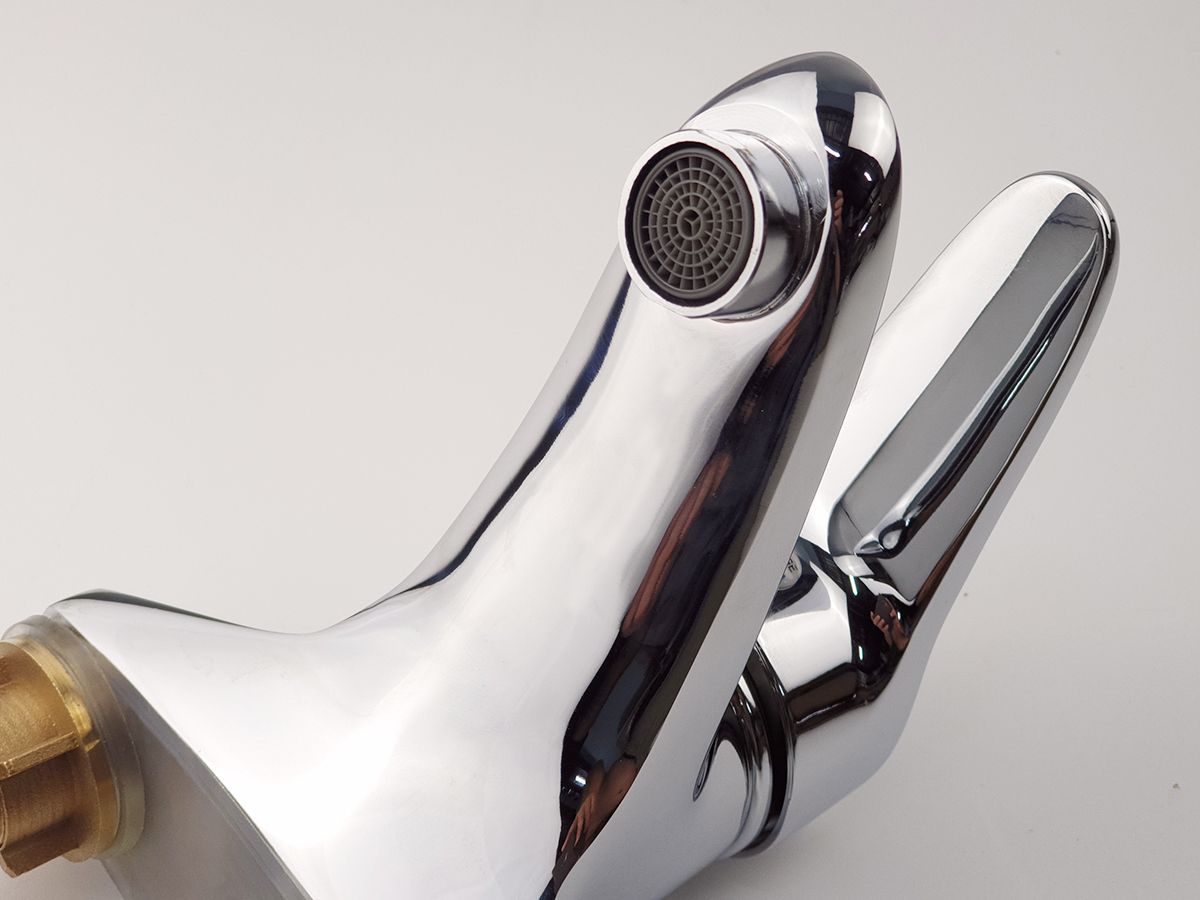 Vòi Lavabo 2 chân nóng lạnh Đồng mạ Chrome Eurolife EL-LOT03-1
