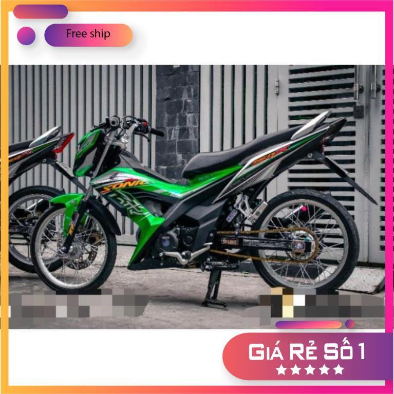 Tem rời dành cho xe SONIC 150 XANH