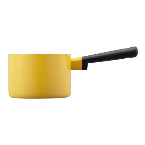 Nồi 1 Tay Cầm Decor Lock&amp;Lock Milk LDE1142 (14cm) - Màu Vàng