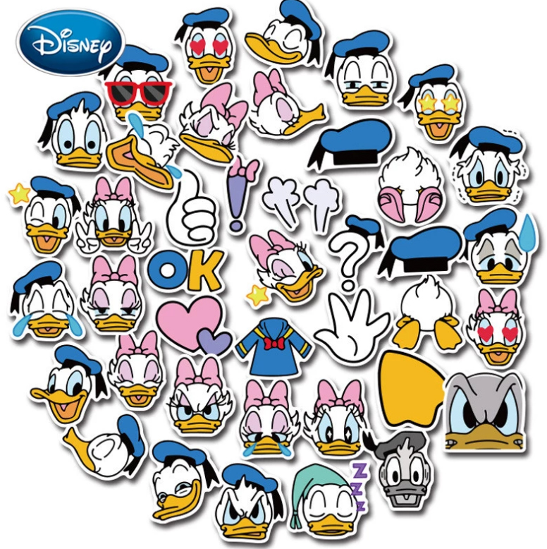 Set 30-60 sticker Donald Duck