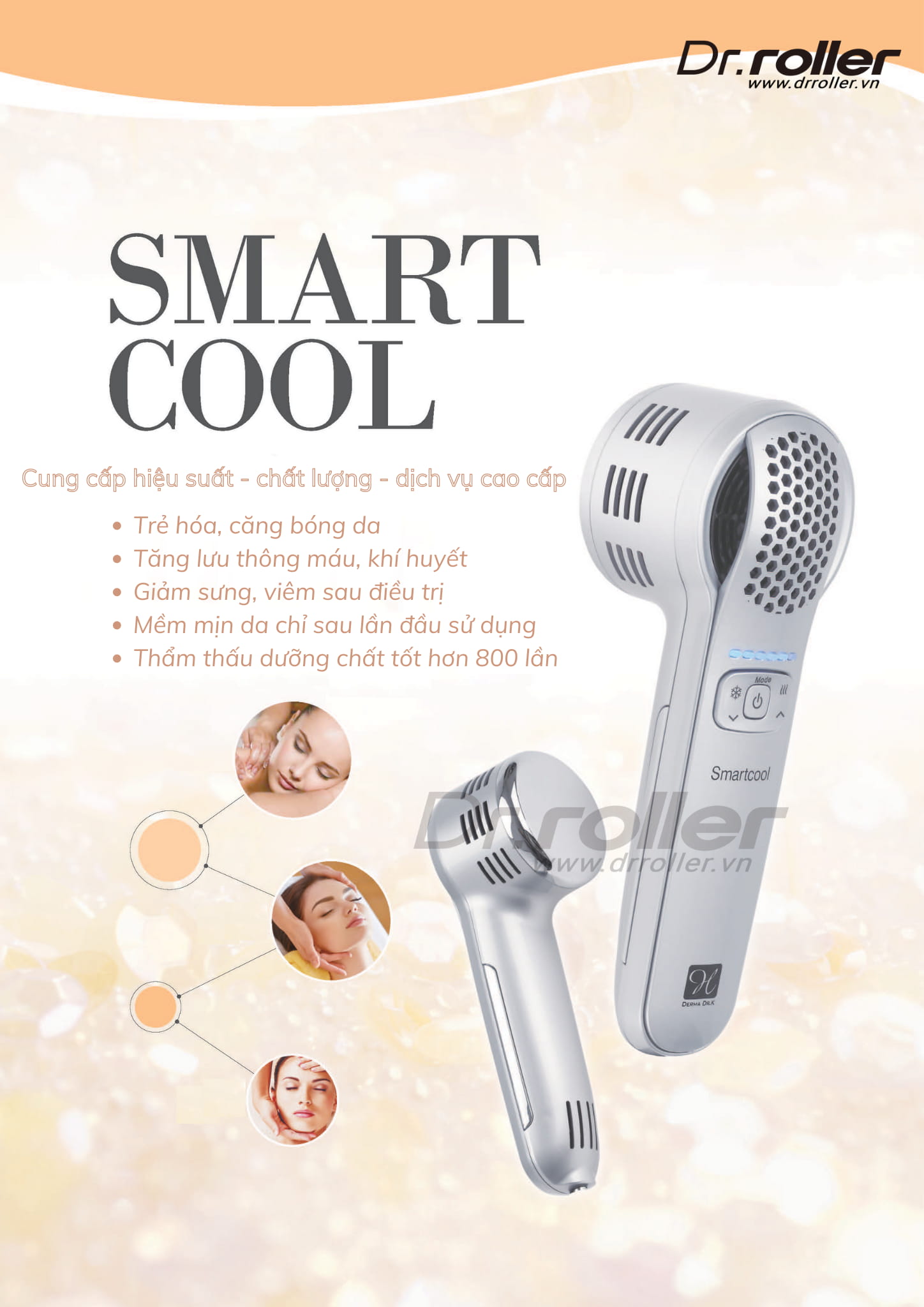 Máy Điện Di Nóng Lạnh Smart Cool (Phiên bản quốc tế)