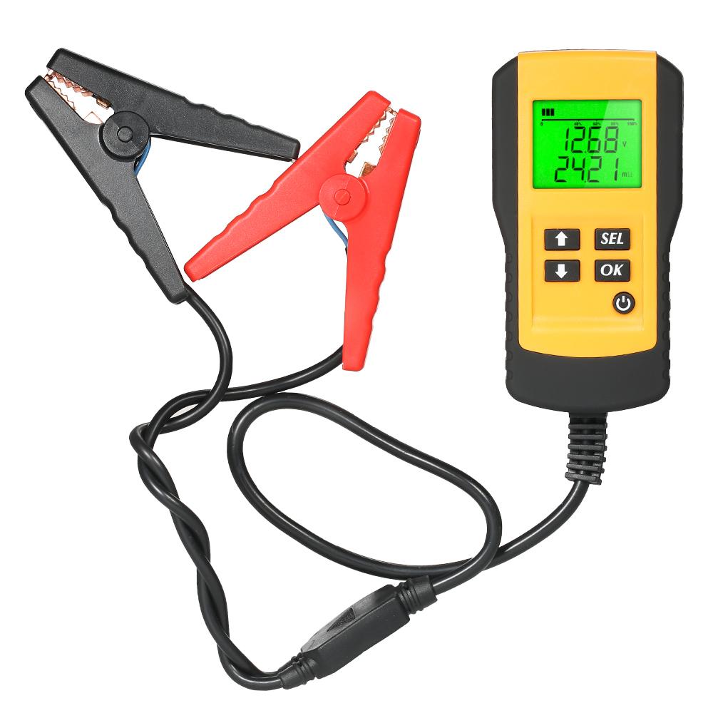 12V Car Battery Analyzer LCD Digital Automotive Vehicle Battery Diagnostic Tester Tool