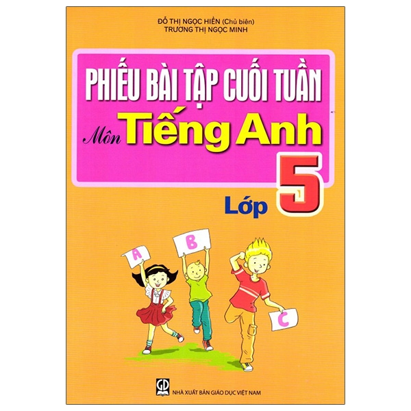 Phiếu Bài Tập Cuối Tuần Môn Tiếng Anh Lớp 5 (2020)