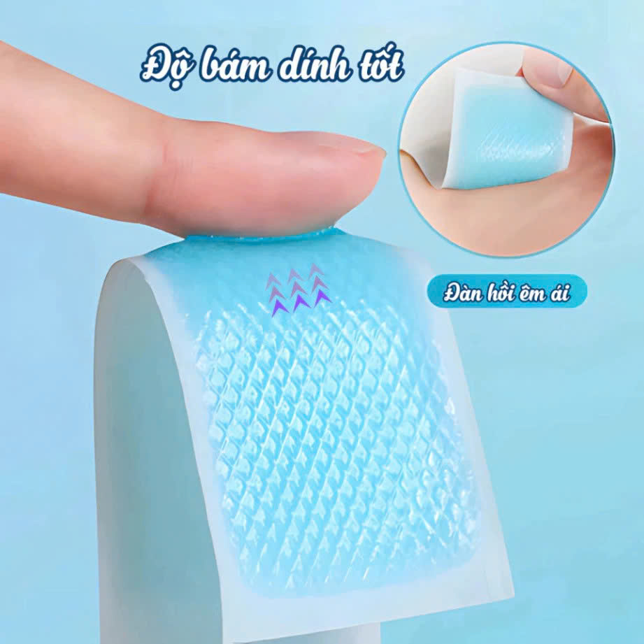 COMBO  4 Miếng Dán LÀM MÁT Cơ Thể ĐIỆN THOẠI Gel Làm Mát Chống Nóng Bạc Hà Tác Dụng 8 Tiếng Không Kích Ứng Da