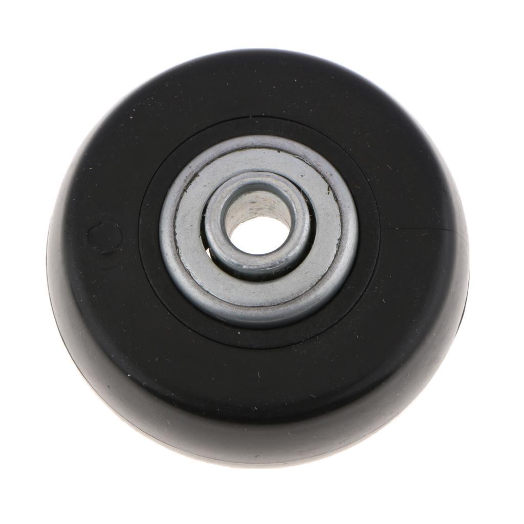 2x Luggage Suitcase Replacement Wheels Axles Bearings Set Trolley Casters DIY