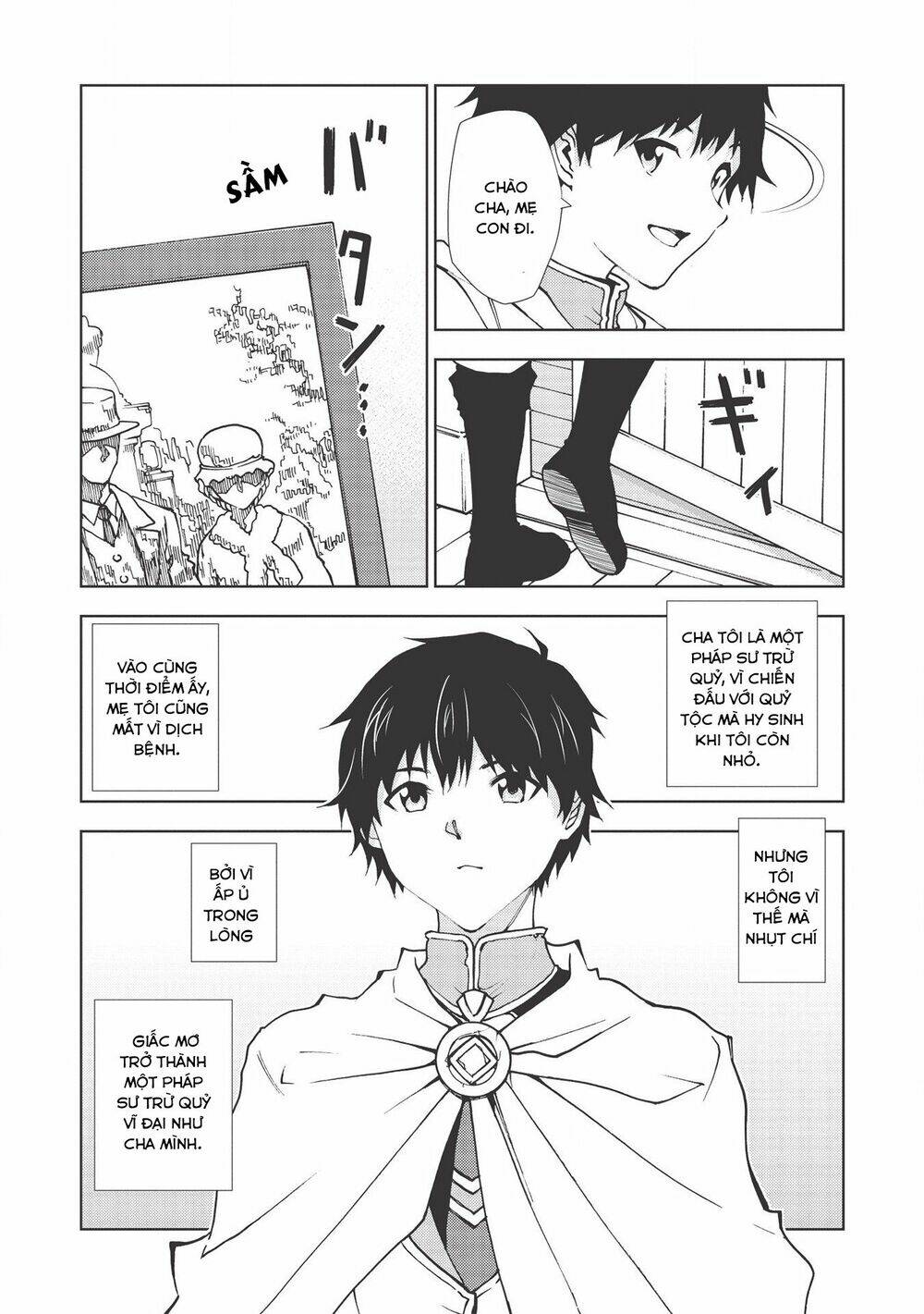 kẻ bị ruồng bỏ sống sót tại vùng biên giới và trở thành pháp sư rank s chapter 1 8