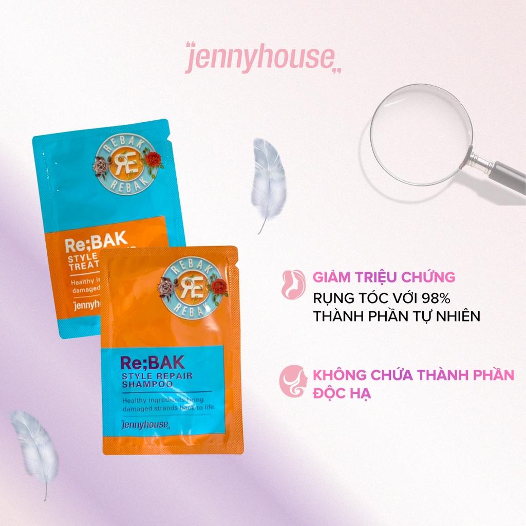 Mẫu Thử Dầu Gội, Dầu Xả JENNY HOUSE Healthy Re:Bak Style Repair 5ml - Dưỡng Tóc Khô Xơ Rối