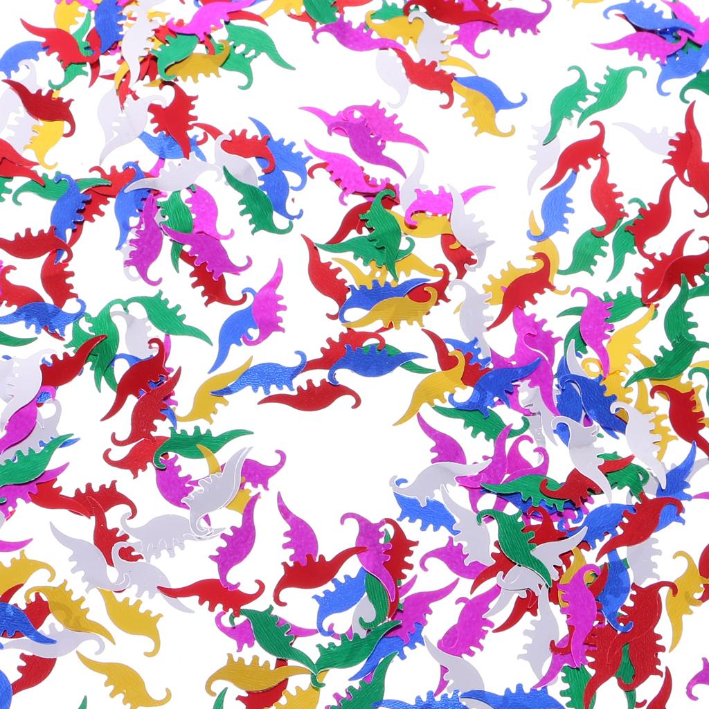 15g Colorful Dinosaur Shape Party Sprinkles Table Confetti Party Decoration
