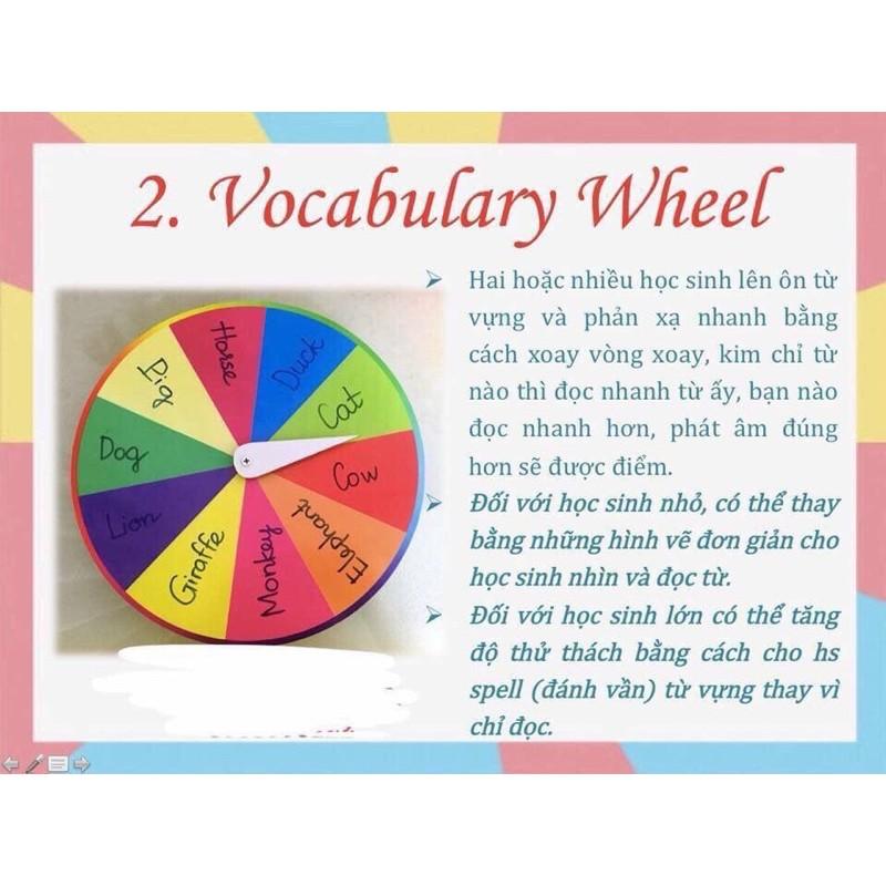 Giáo cụ dạy học : Vòng quay kì diệu magic wheel Size 40cm