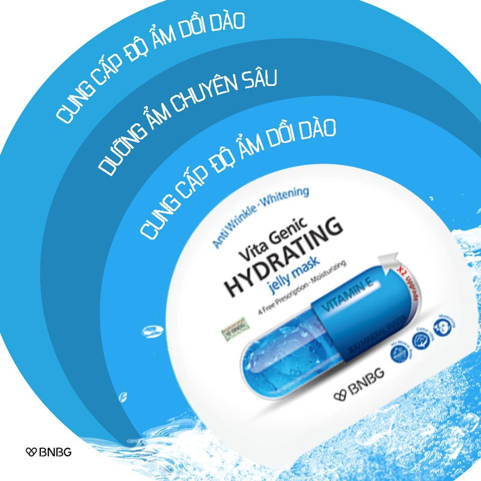 Mặt nạ giấy cấp nước dưỡng ẩm da mềm mượt, căng bóng BNBG Vita Genic Hydrating Jelly Mask 30ml