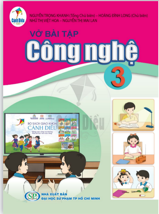 Vở Bài Tập Công Nghệ Lớp 3  ( Cánh Diều )