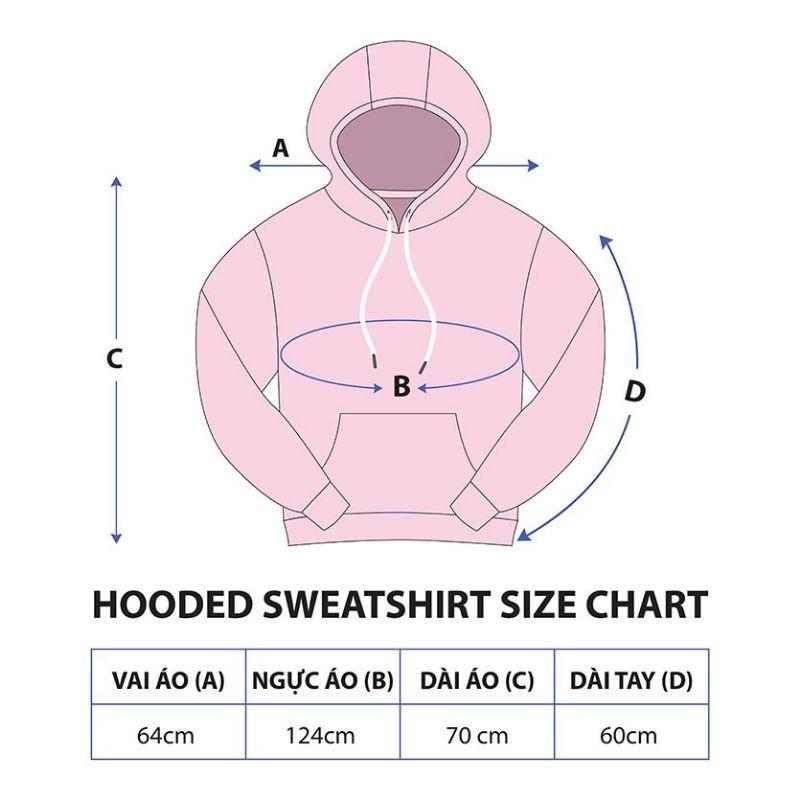 UPZ Áo Khoác Hoodie In Peachee (6 Màu)