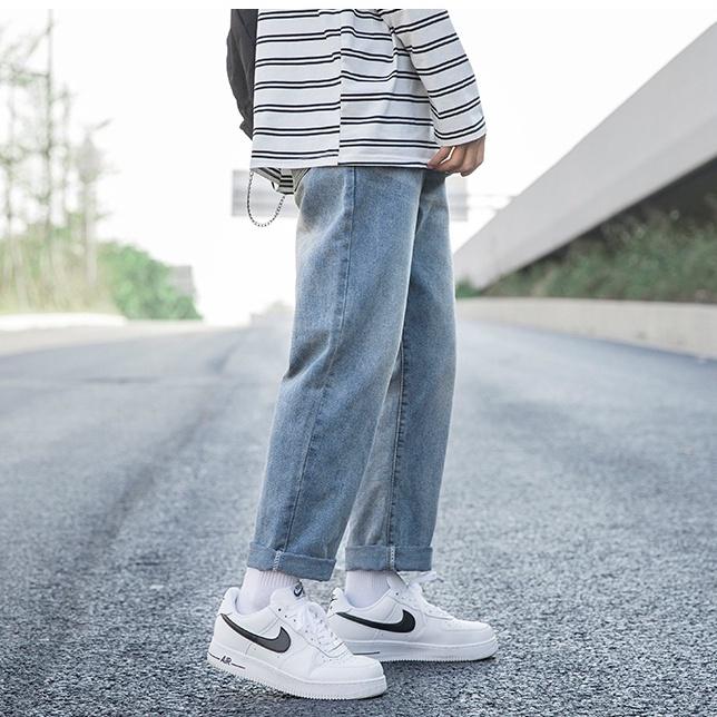 Quần jean baggy nam quần jeans dáng suông rộng TR01 dành cho Nam Nữ HOT 2022