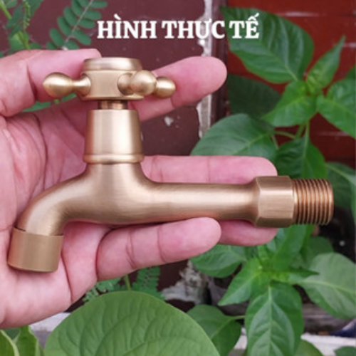 Vòi nước cao cấp cổ điểncchất liệu đồng thau đúc nguyên khối phong cách sang trọng