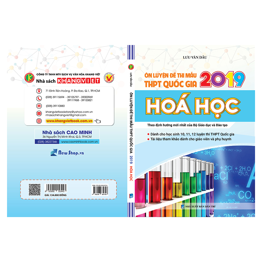 Ôn Luyện Đề Thi Mẫu THPT QG 2019 Hóa Học