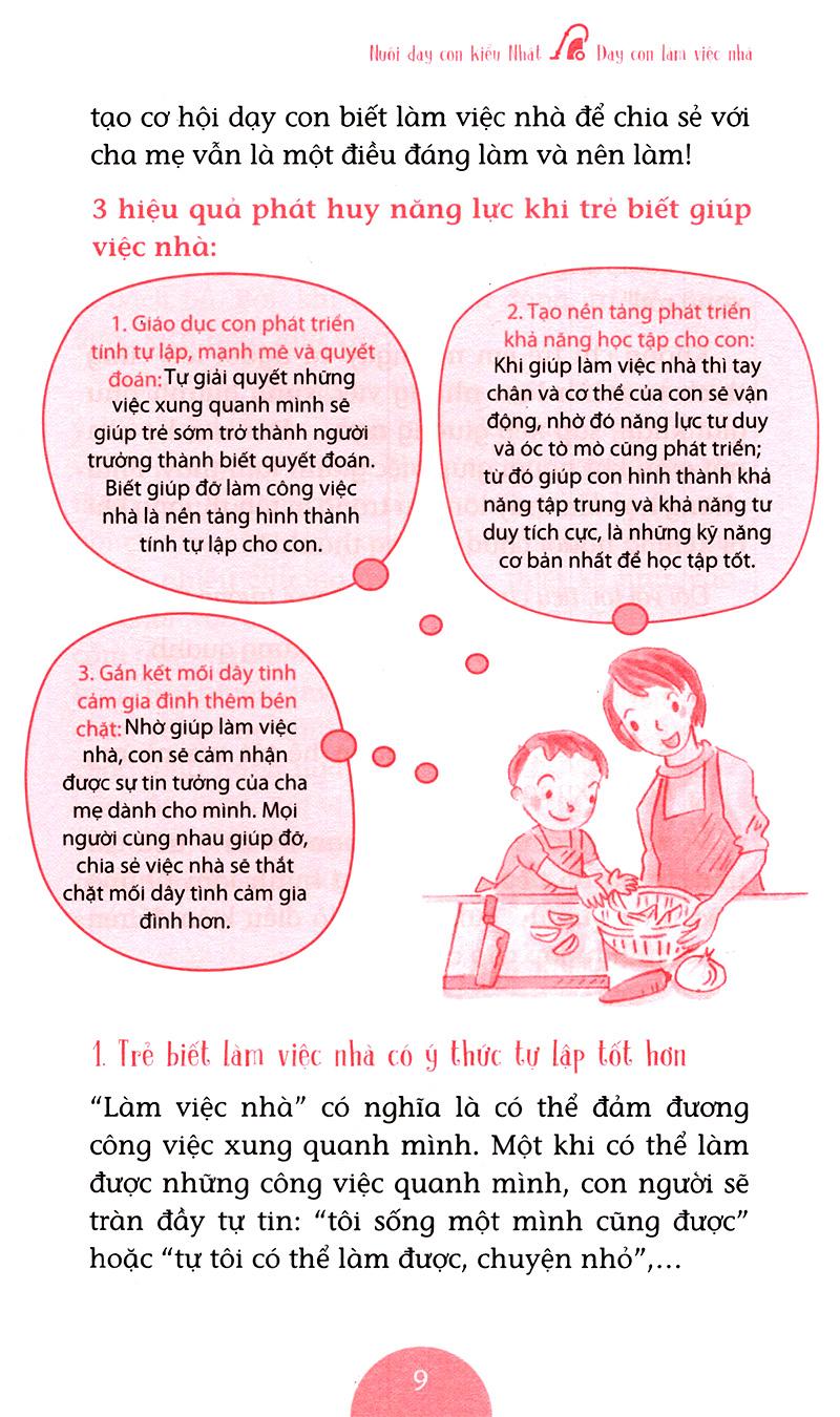 Dạy Con Làm Việc Nhà (Tái Bản)