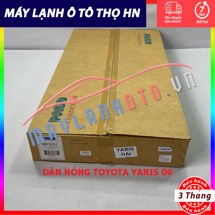 Dàn nóng Toyota Yaris Hàng xịn Thái Lan
