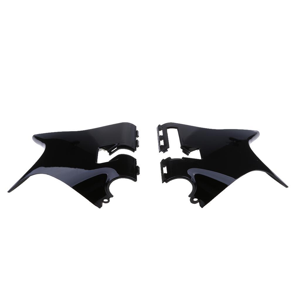 Pair Motorcycle Black Frame Neck Cover Cowl for Honda Shadow NV VT400 600