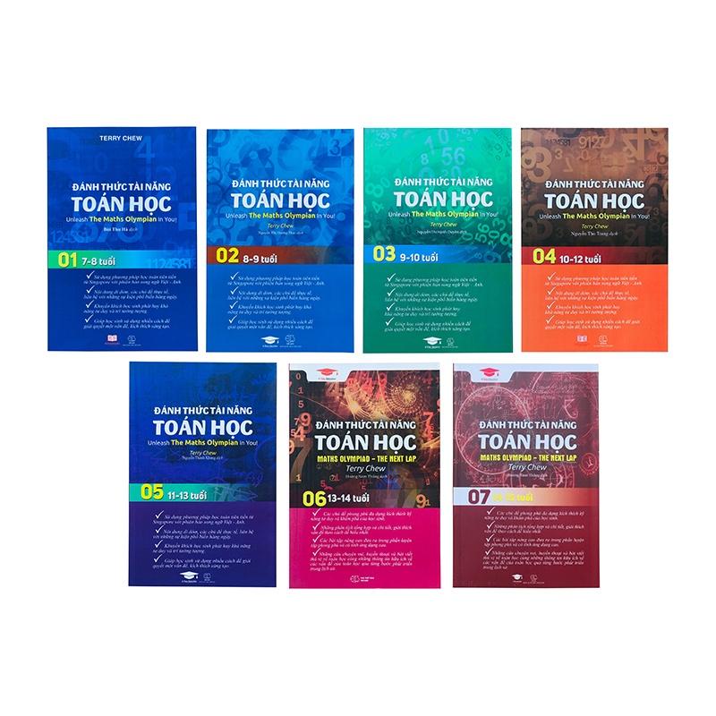 Sách đánh thức tài năng toán học 7 cuốn