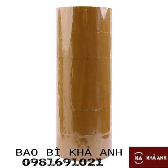 ️Băng keo 100 Y ( Trong, đục ) 1 Cây băng keo 6 cuộn - Siêu Dính Chắc