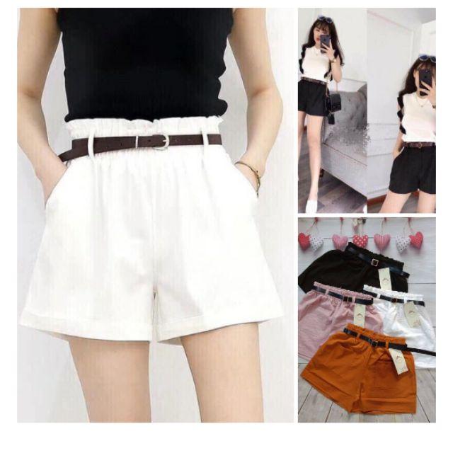 Quần đùi đũi xước kèm best