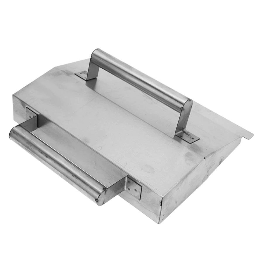 Máng trát tường siêu tốc bằng inox dày 0.8mm cỡ 325 x 205 x 50mm