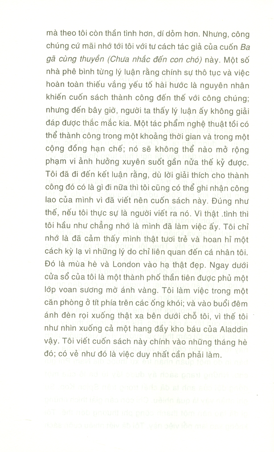 Ba Gã Cùng Thuyền (Chưa Kể Con Chó)