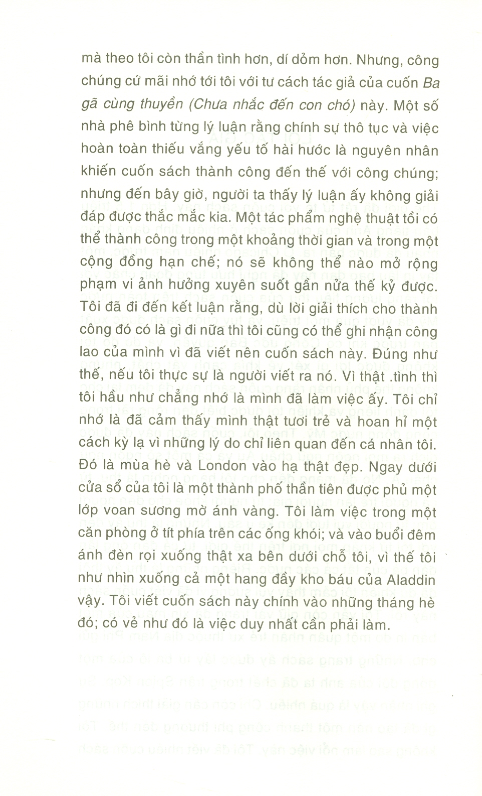 Ba Gã Cùng Thuyền (Chưa Kể Con Chó)