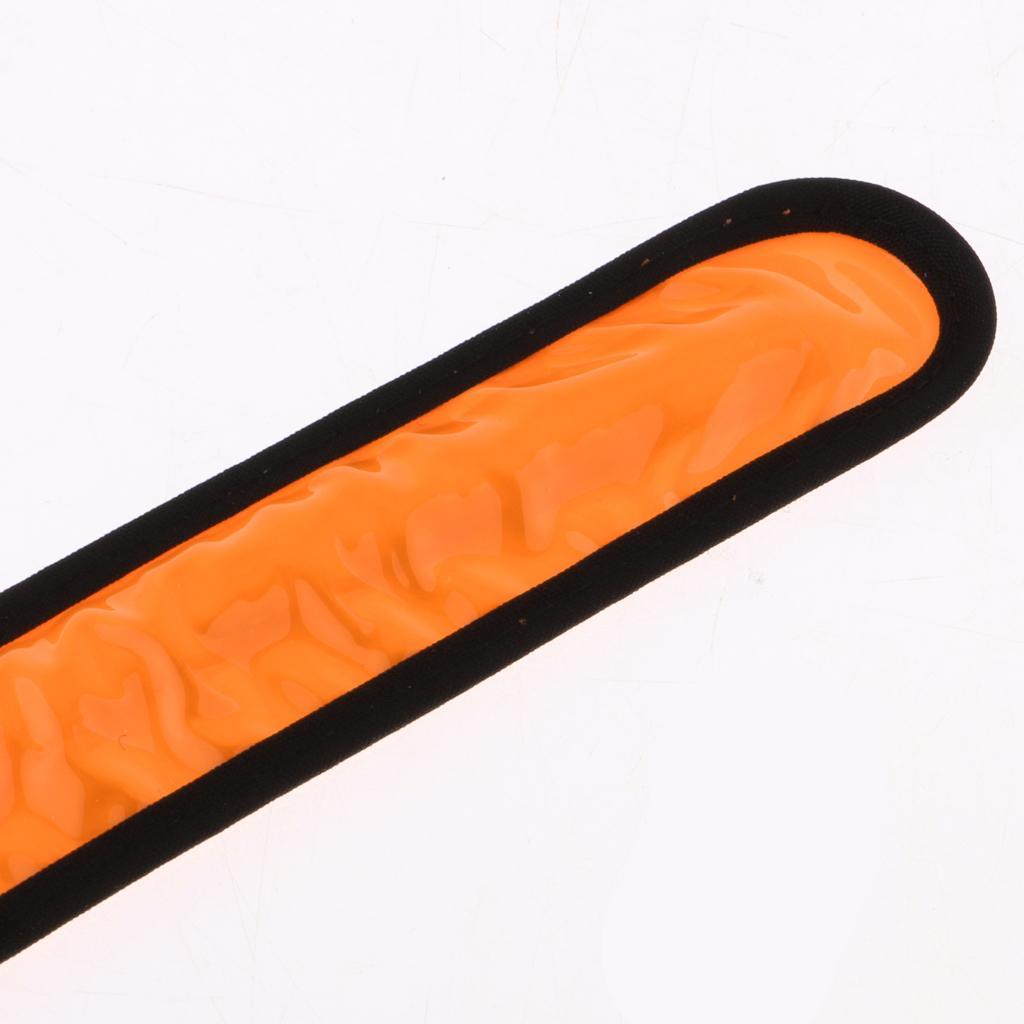 Safety Sign with Reflective Stripe Reflector for LED  Orange