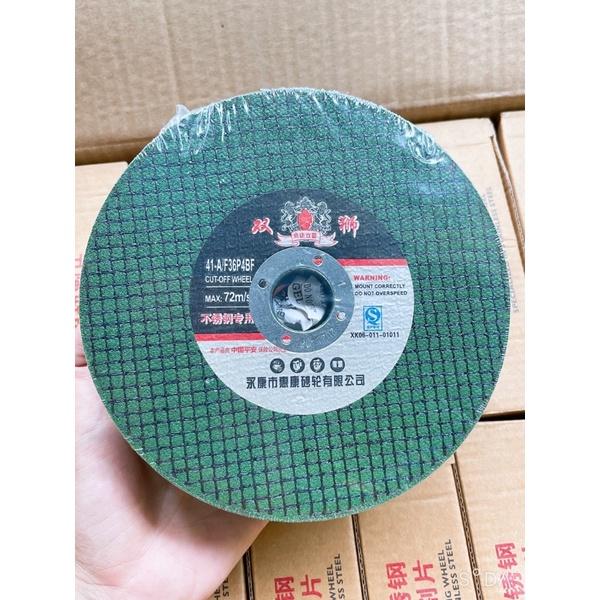 Đá cắt sắt,inox sư tử xanh 1t5 hộp 25 viên