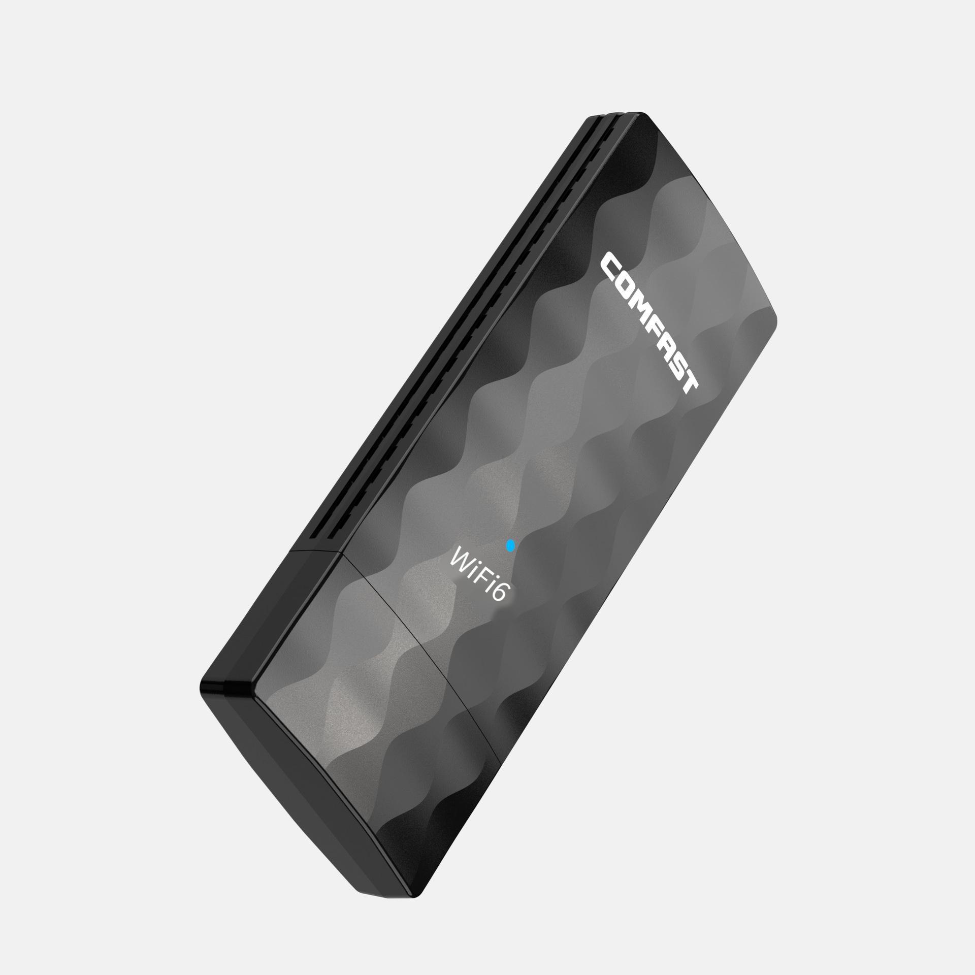 Phong cách mới nhất COMFAST 951AX card mạng không dây WiFi6 card mạng Gigabit tần số kép điện thoại di động USB di động card mạng máy tính để bàn