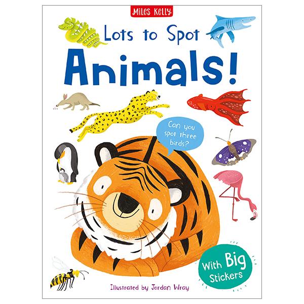 Lots To Spot Sticker Book: Animals!