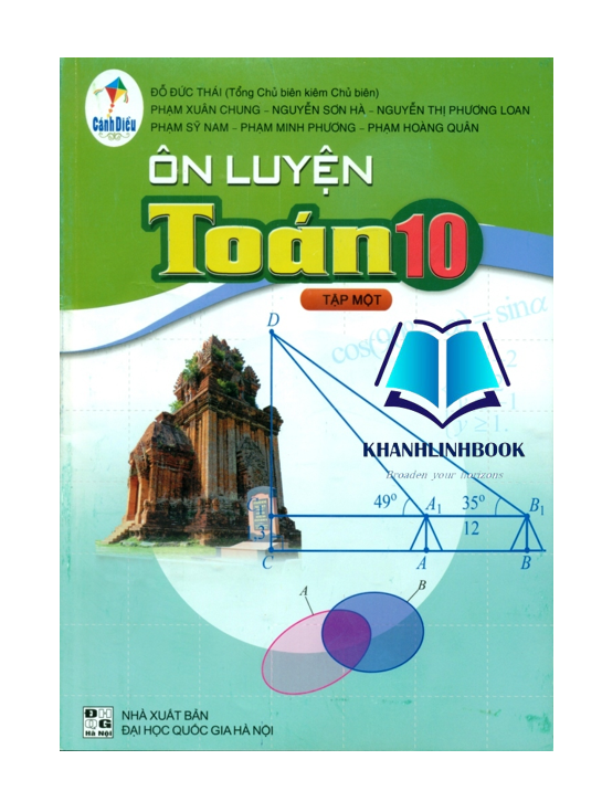 Sách - Ôn luyện toán 10 - tập 1 ( Cánh Diều )