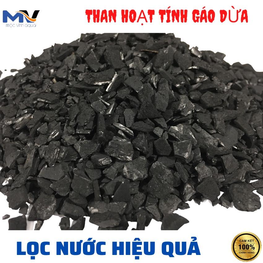 Than hoạt tính gáo dừa lọc nước, khử clo, tạp chất, độc tố, làm sạch nước