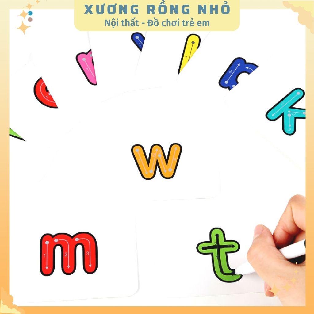 Spelling game - Trò chơi đánh vần ghép từ vựng tiếng Anh (Flashcard có kèm Bút viết)