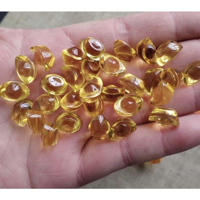Kim Nguyên Bảo - Thỏi vàng pha lê phong thủy Thần Tài may mắn size 1.5 cm