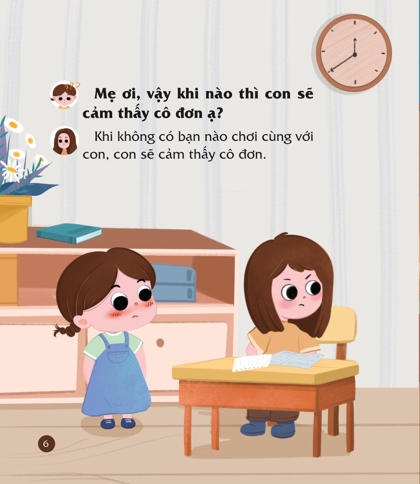 Cùng Con Nuôi Dưỡng Cảm Xúc Tích Cực - Con Không Cô Đơn