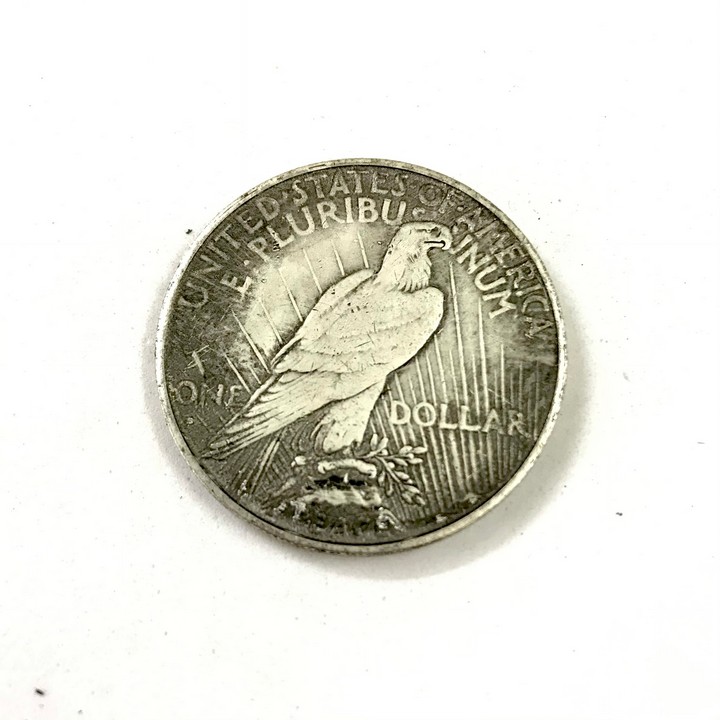 Xu USA - Mỹ 1 Dollar 1922 FAKE Dùng để sưu tầm, làm quà lưu niệm, làm đồ thủ công mỹ nghệ, kích thước 4cm, màu đồng cổ - TMT Collection - SP005303