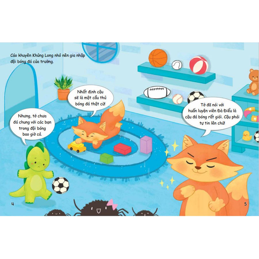 Khủng Long Nhỏ Thích Thể Thao – Dạy Trẻ Kĩ Năng Phối Hợp