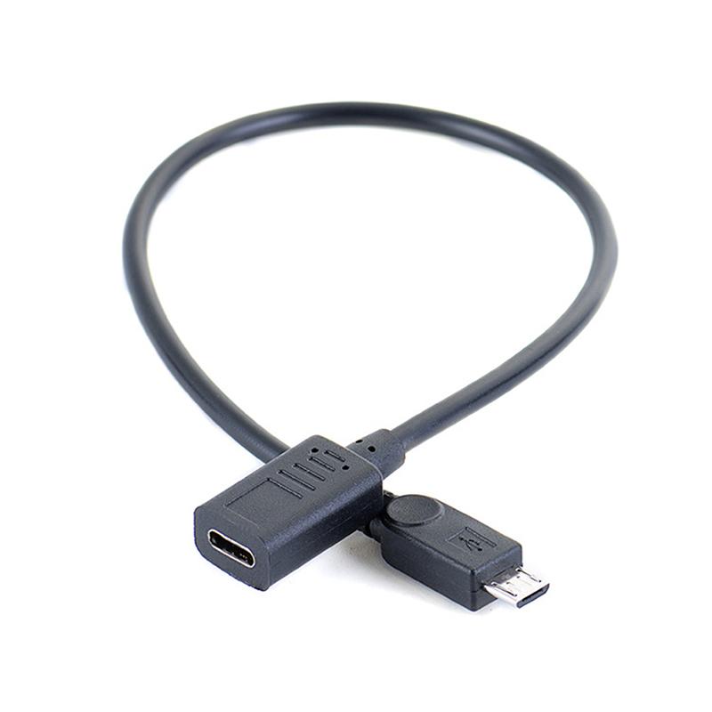 Dropshipping USB Type-c Nữ Sang Micro USB Nam OTG Cáp Kết Nối Bộ Chuyển Đổi Màu Sắc: Trái Thiên Thần