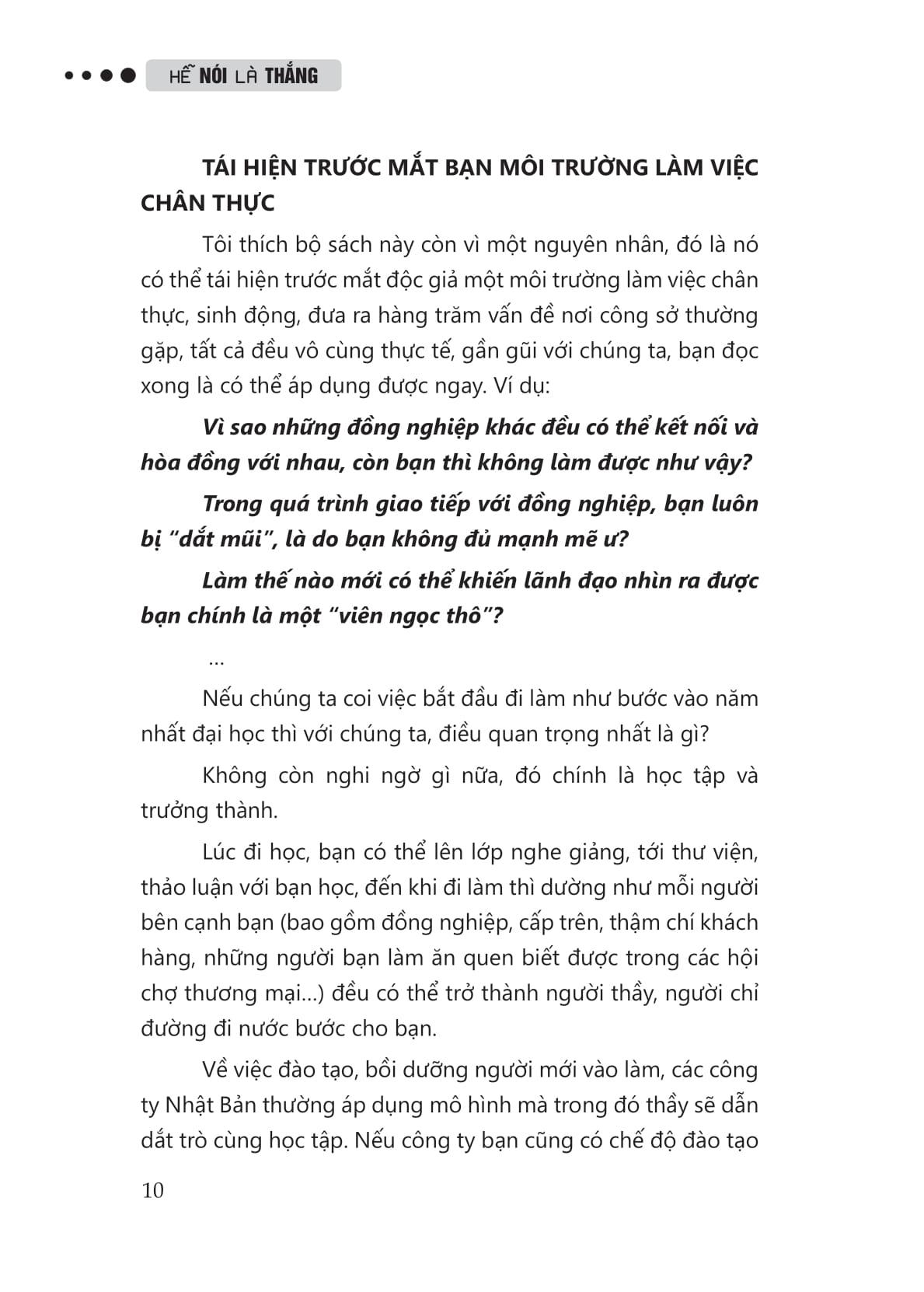 Hễ Nói Là Thắng