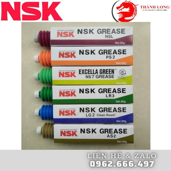 Mỡ NSK NSL loại 80g , Mỡ bôi trơn công nghiệp