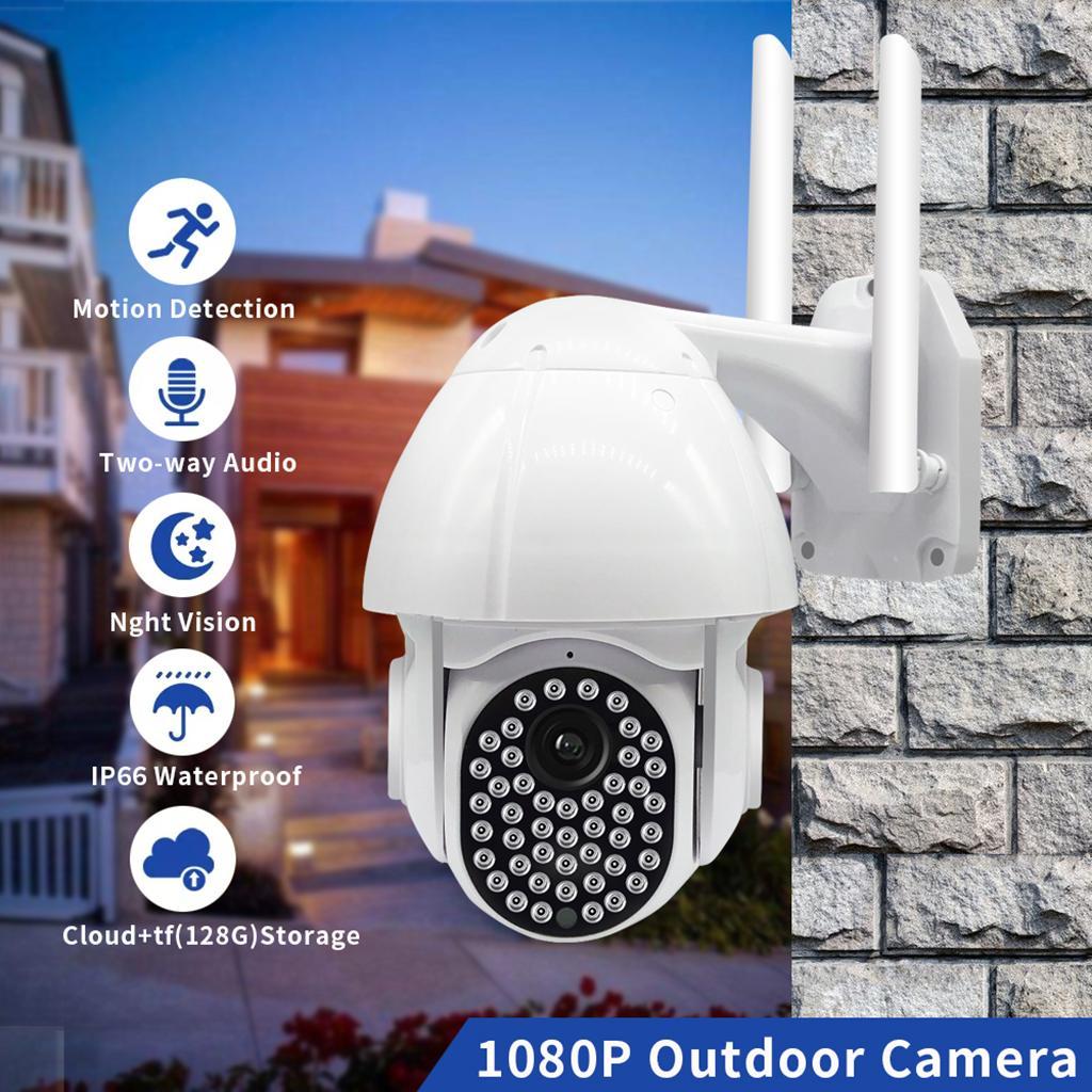Waterproof Outdoor PTZ Wifi Security Camera Wireless IR Surveillance Cam