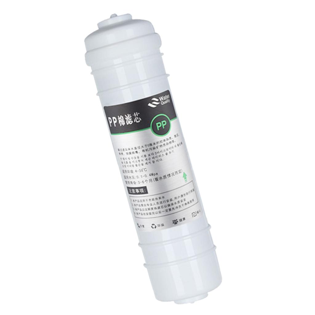 10''Quick Connecting Polypropylene Sediment Water Filter Cartridge PP Filter Household Replacement Filter