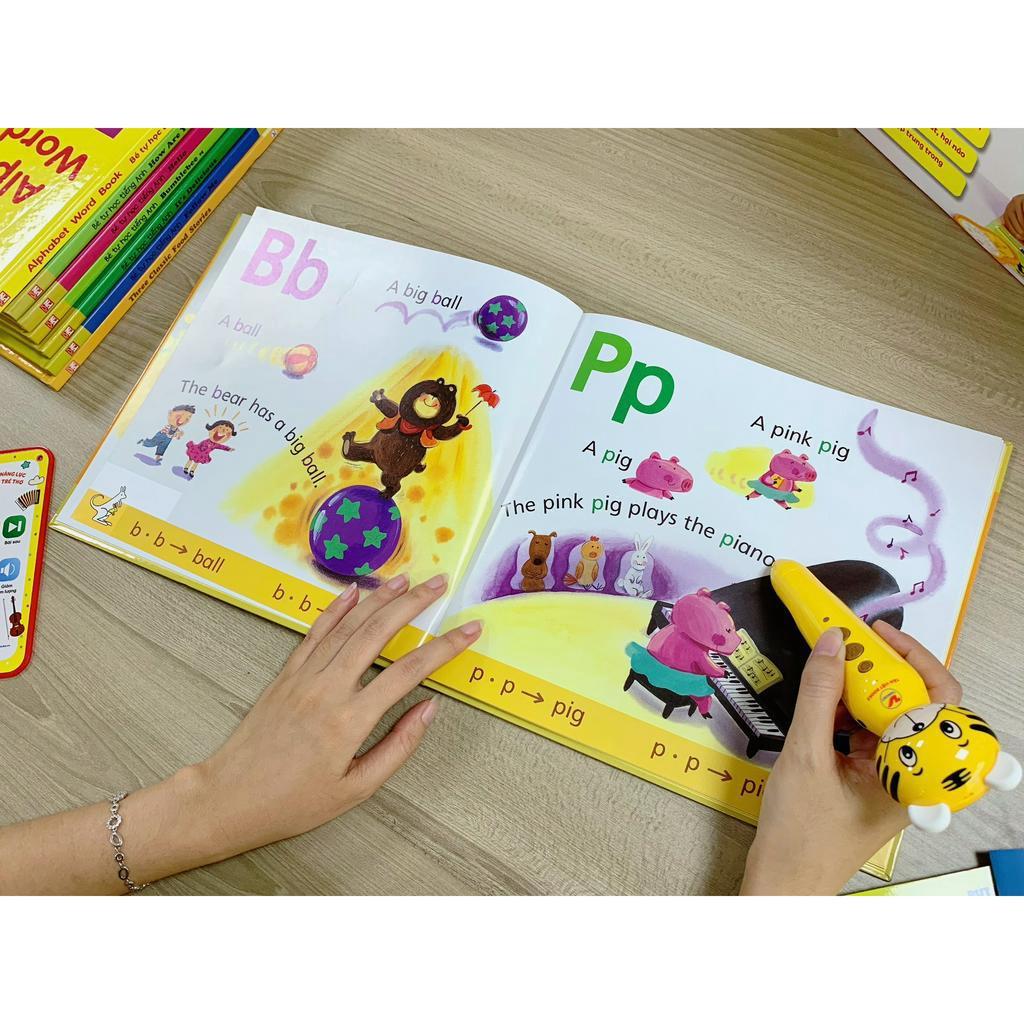 Bộ sách: Bút chấm đọc - Học tiếng Anh Tân Việt - Bản Quyền