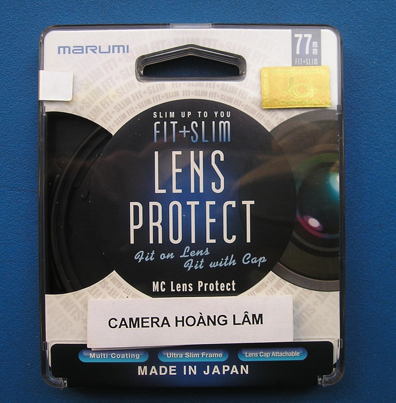 Kính lọc Marumi 77mm fit & slim lens protect hàng chính hãng