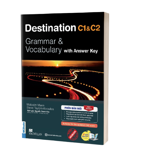 Bộ Sách - Trọn Bộ 3 Cuốn Giáo Trình Destination Grammar & Vocabulary B1, B2 và C1&C2