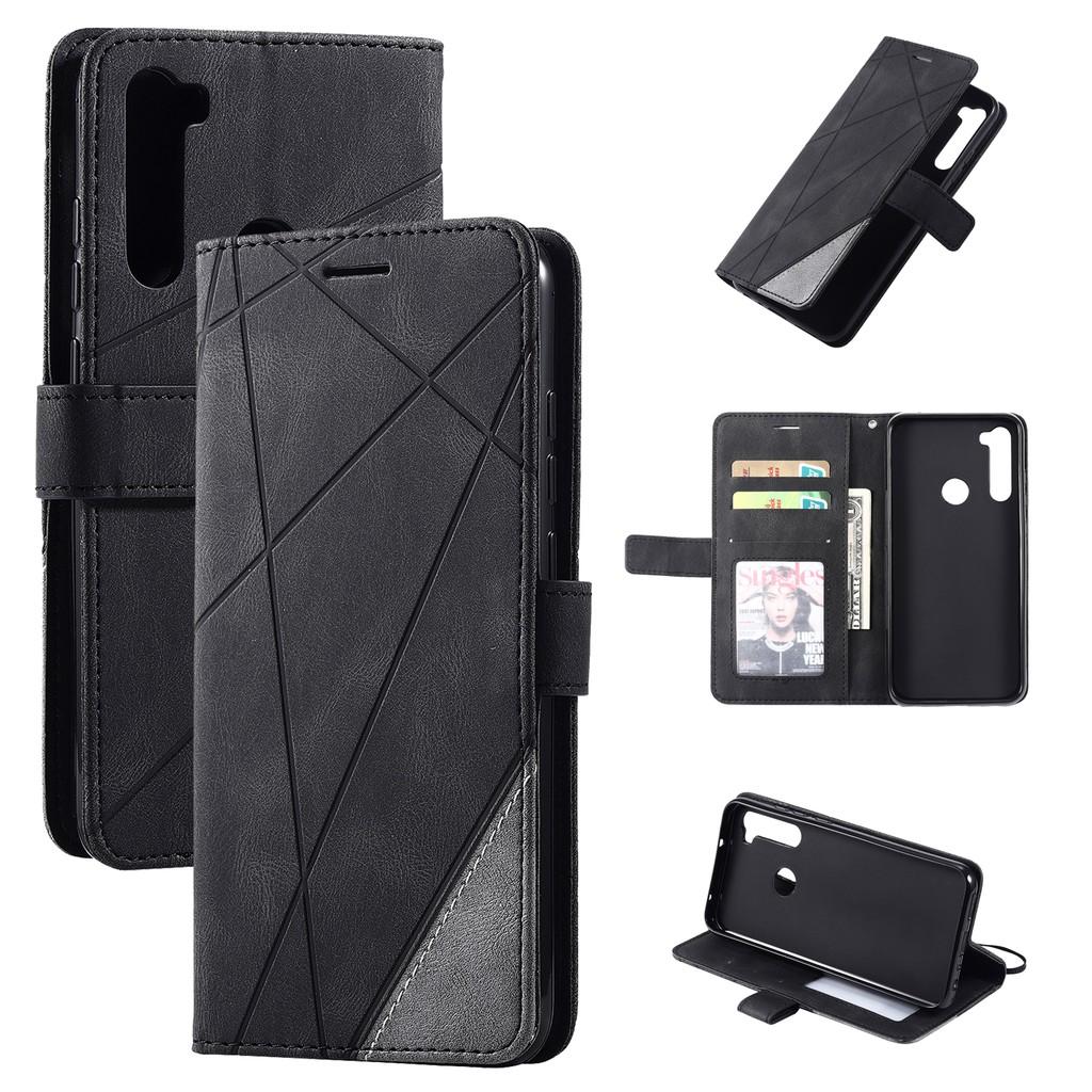Bao da điện thoại nắp lật PU mềm có ngăn đựng thẻ cho Xiaomi Redmi Note 8 Pro 8T Note 7 Redmi 7 7A 8 8A